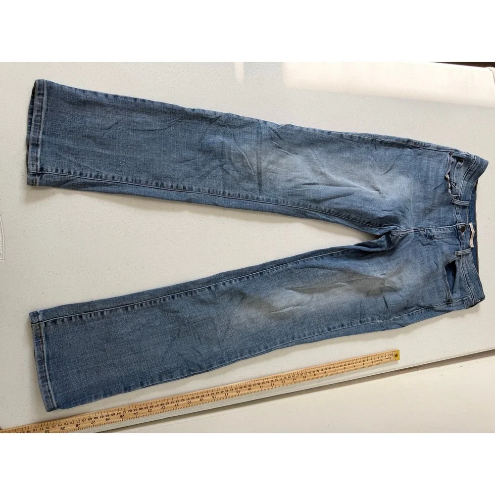 Levis 505 Straight‎ Leg Jeans Mens 29x31 Blue Medium Wash Denim Classic Fit